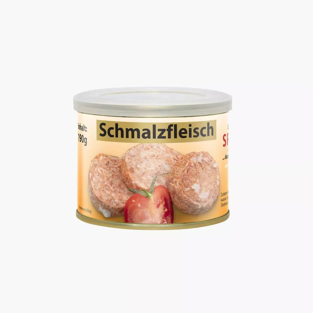 Schmalzfleisch - Landmetzgerei Springer | Dosenwurst